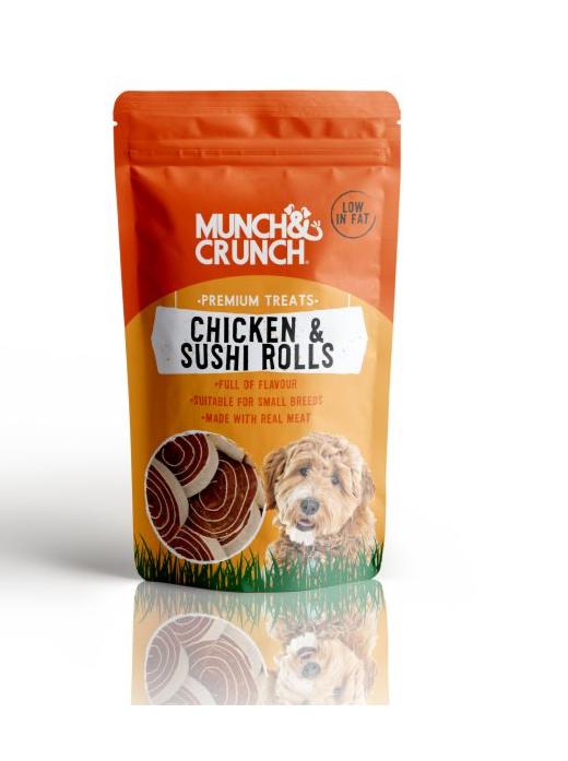 Munch + Crunch Chicken & Sushi Dog Rolls Munch + Crunch Chicken & Sushi Dog Rolls
